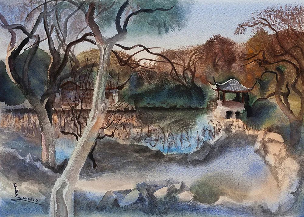 冼东文：寻找西施（蠡园情）