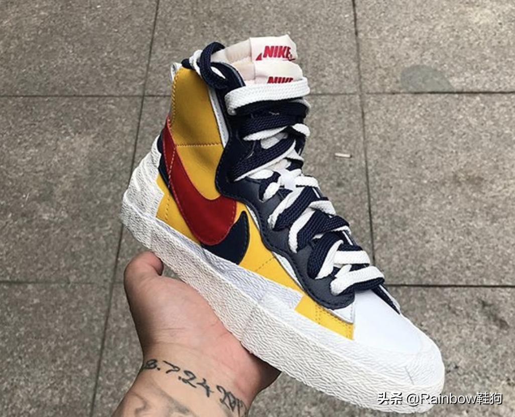 nikexsacaildwaffle黑白,nikexsacaiwaffle鉴别