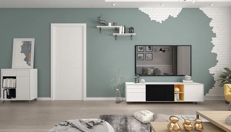 自然主义装修木门,豪迈木门装修效果图