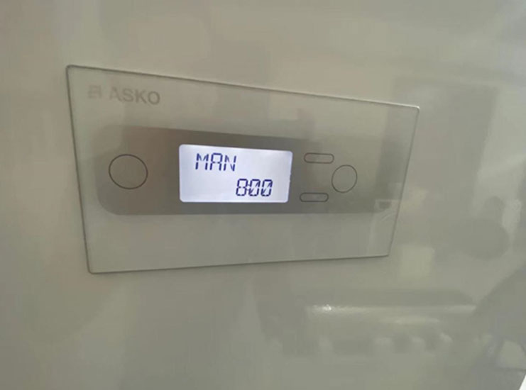 拆出来洗的洗衣机,瑞典asko整体洗衣房