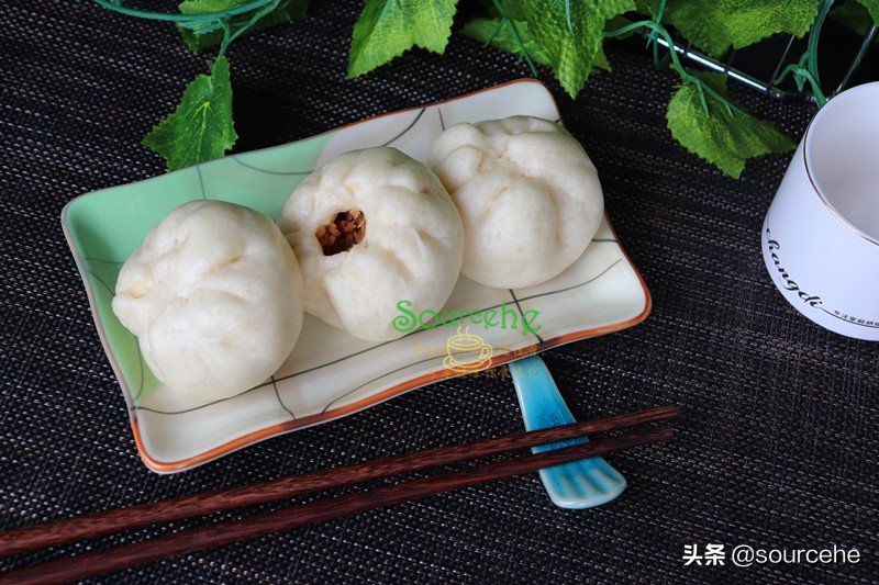 开早餐店的舅舅,做的包子蓬松香软,掌握三个技巧,在家也能做