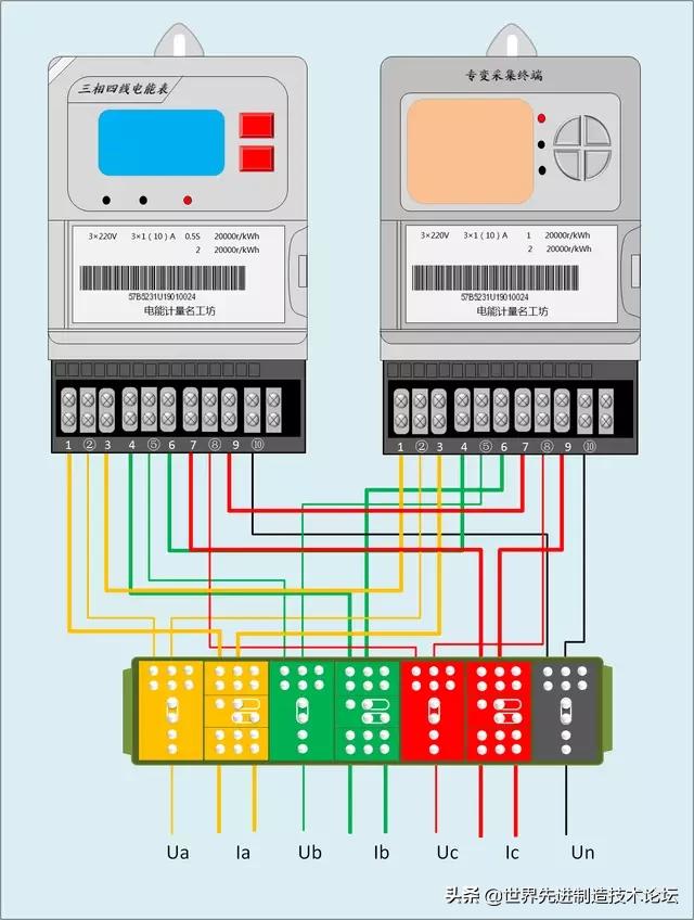 三相四线电能表带互感器安装接线,互感器电流表电能表的接线方法