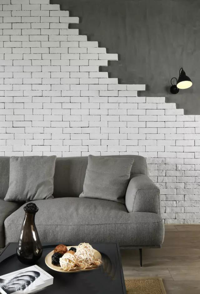 我家墙面火了，文化砖铺上面真洋气，瞬间成亲戚们的网红打卡地