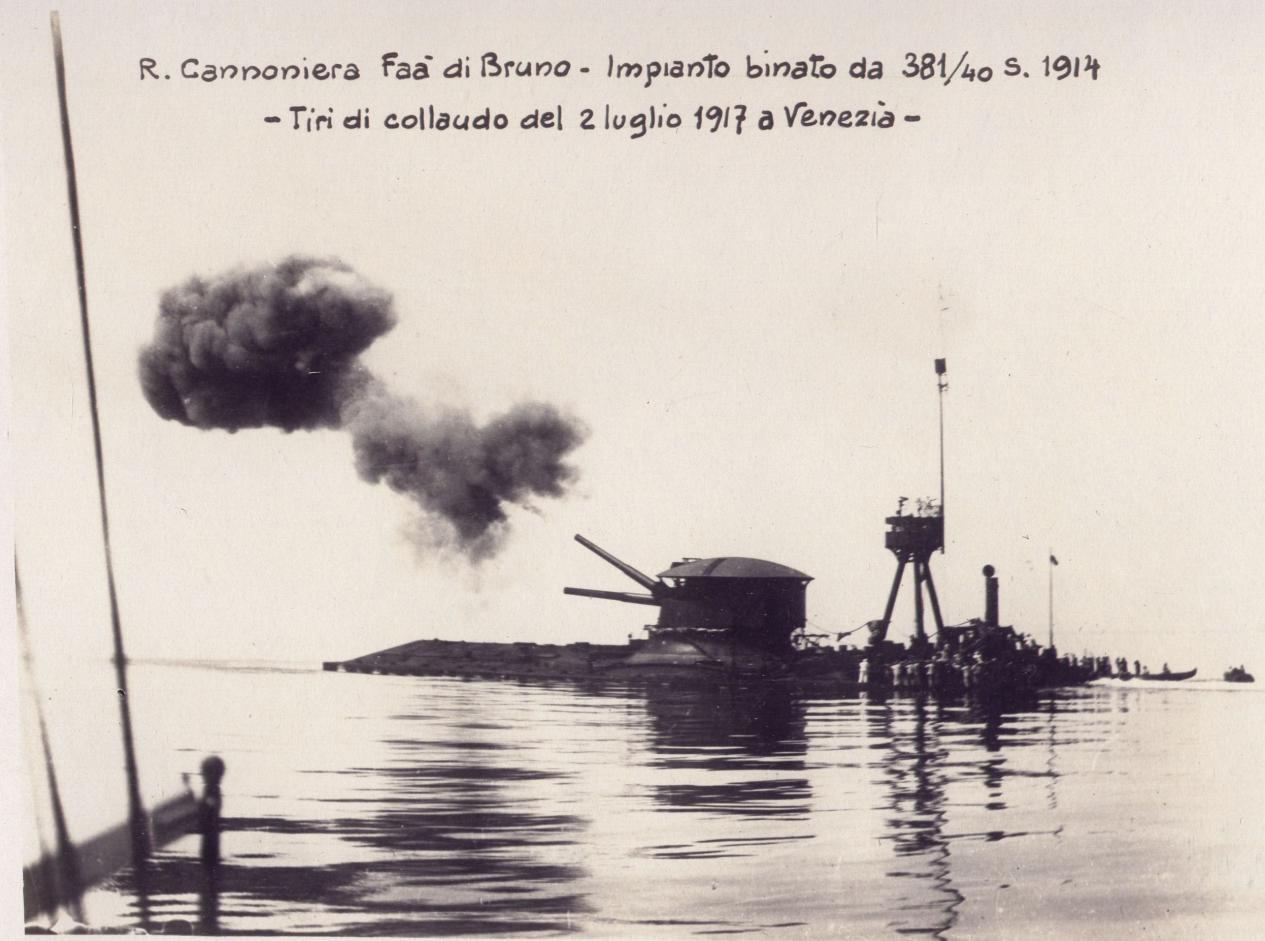 海战史上命最好的战舰：东拼西凑的产物，法迪布鲁诺级浅水重炮舰