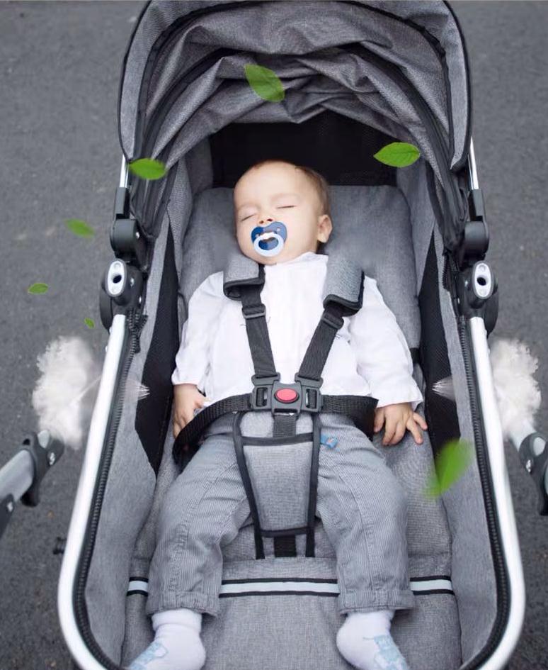 永久高景观婴儿车双向可折叠,性价比最高的高景观婴儿车