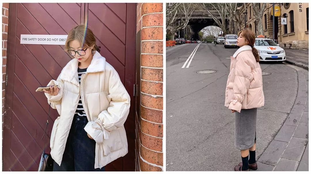 冬天棉服怎么搭配直筒裤,棉服搭配阔腿裤搭配什么鞋子好看