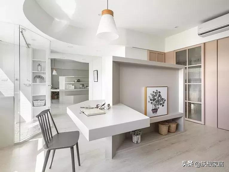 法式原木风家居案例,家居北欧风装修效果图