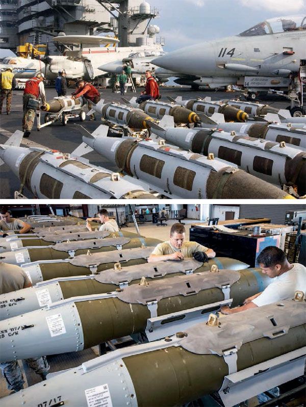 美军典型精确制导武器,俄军远程打击手段和精确制导导弹