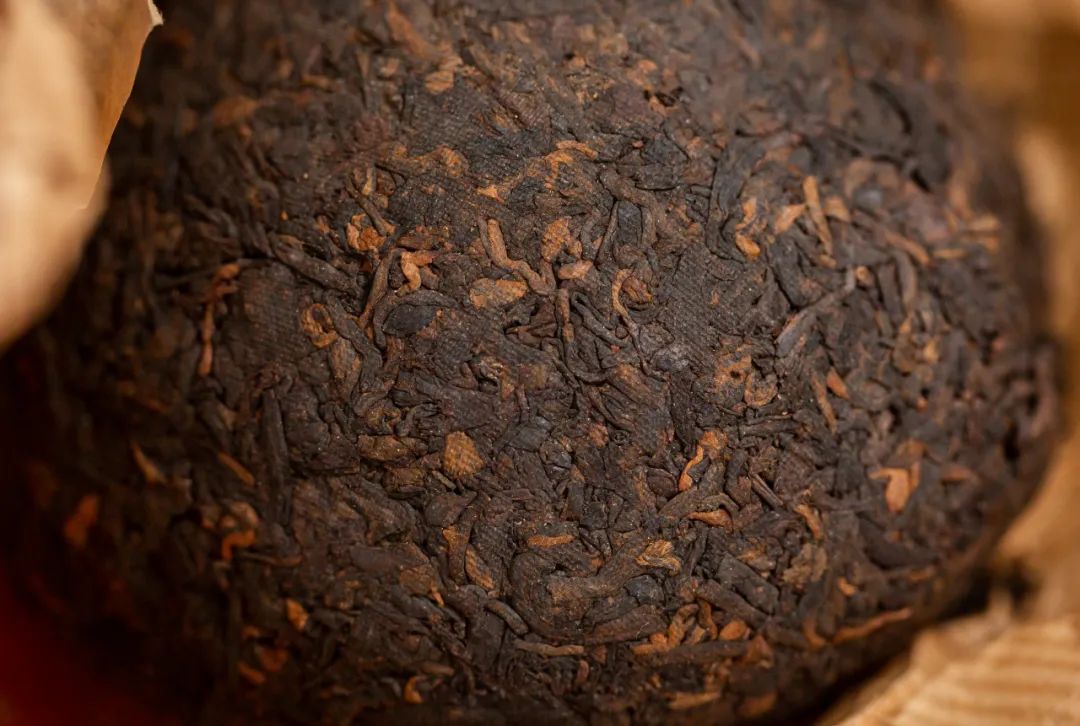 邹记熟普洱500克沱茶2005,邹记红标熟茶357克