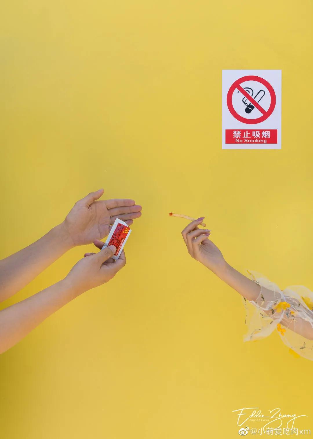 黄色小清新风格写真集，少女写真