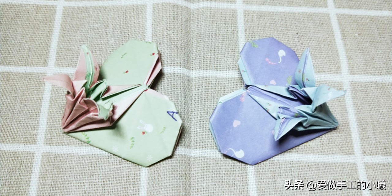 当爱心遇上百合折纸视频教程,百合花朵折纸步骤图解