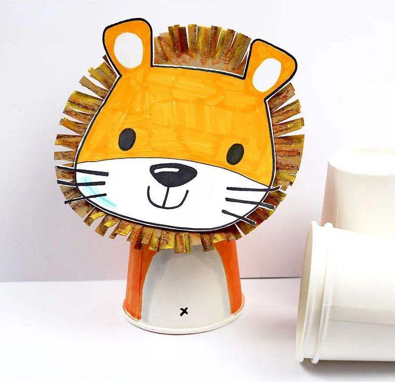 纸杯手工制作简单一次性纸杯,纸杯可以做什么手工小型纸杯