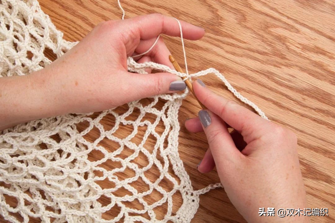 自己钩网袋,自己钩小玩意儿教程