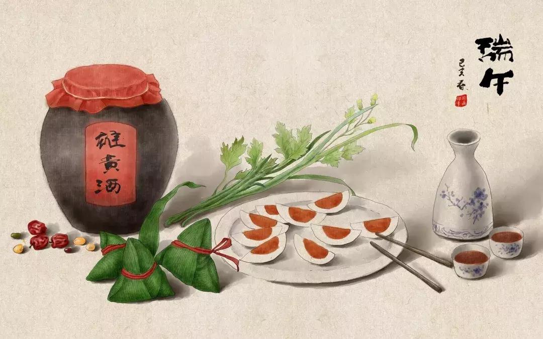 汀江之声-记住乡愁·端午记忆丨但祈蒲酒话升平