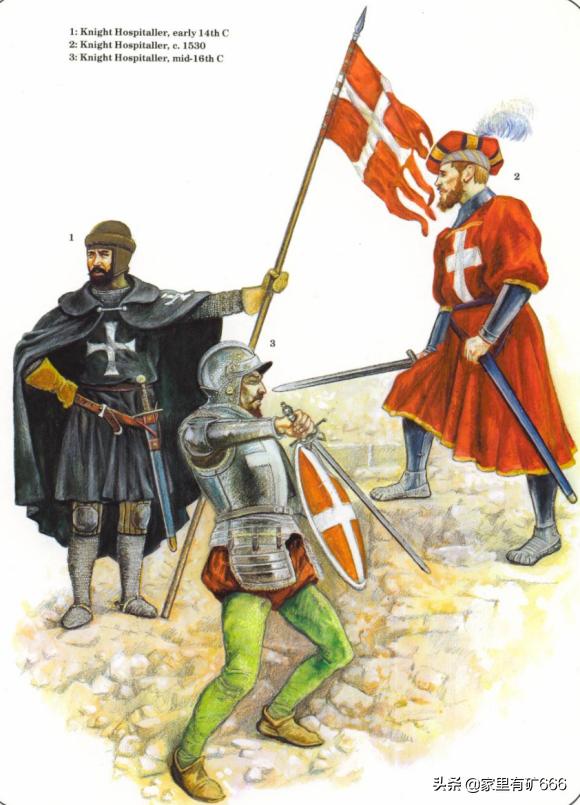欧洲中世纪的三大骑士团,欧洲三大骑士团城堡