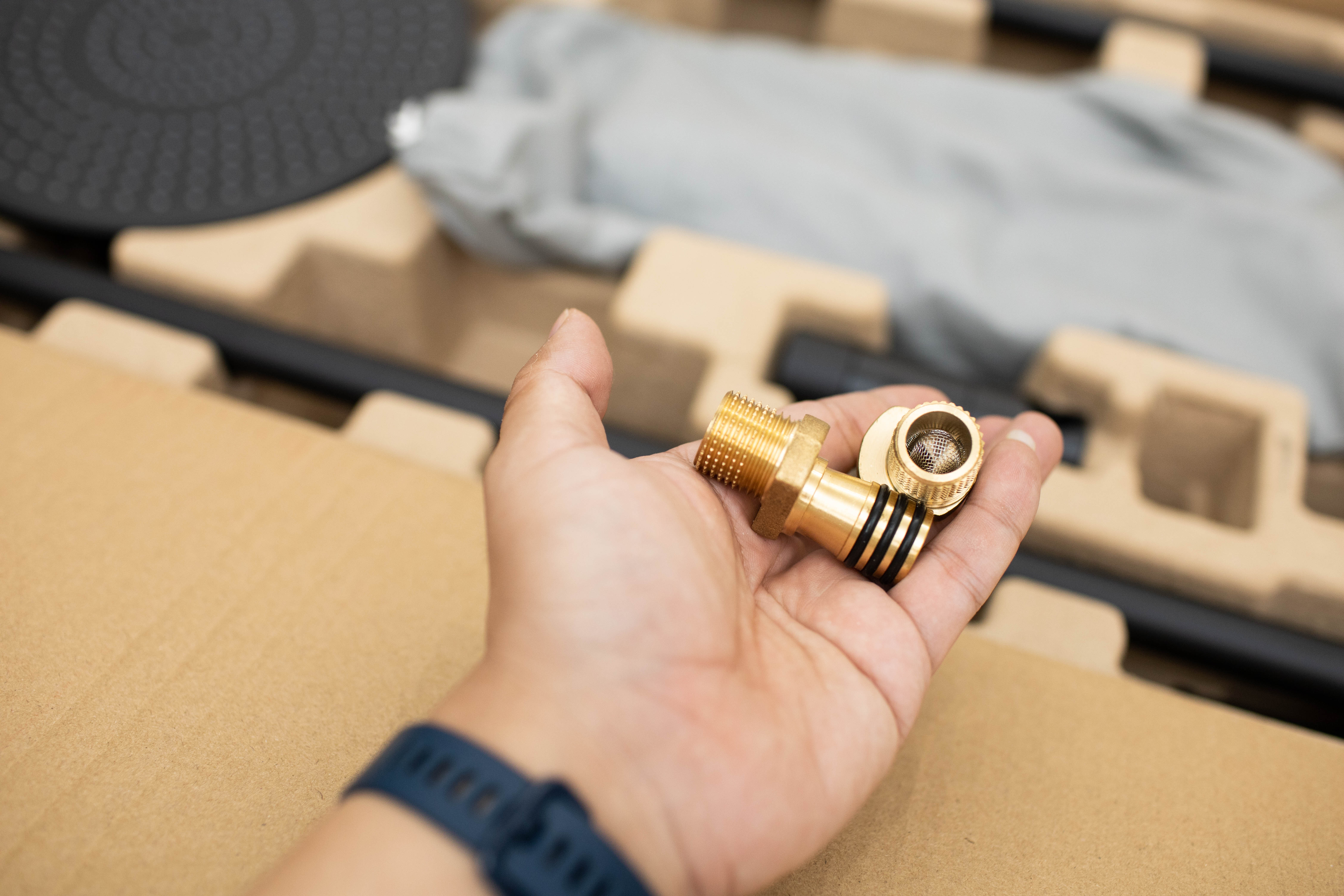 大白霸王灰淋浴花洒测评,大白皓月淋浴花洒评测