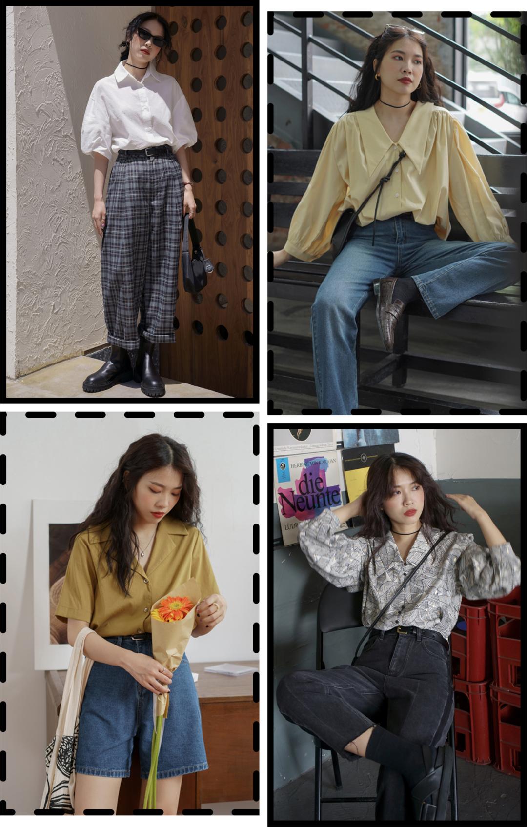 浓郁色调中性风高级店铺分享女生,美式小众风店铺