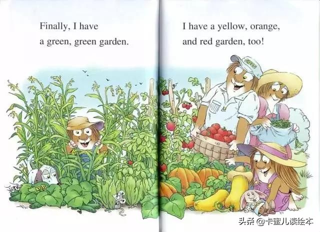 英语森林绘本故事,mygarden英语绘本小故事