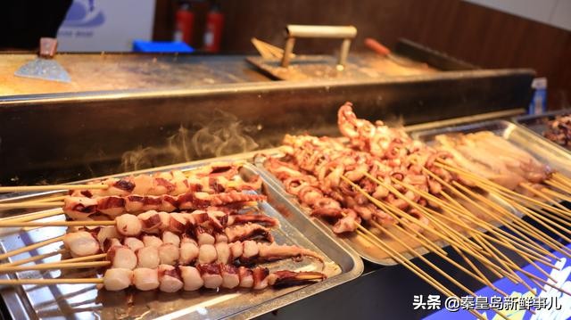 秦皇岛小吃街最新视频,秦皇岛网红小吃街