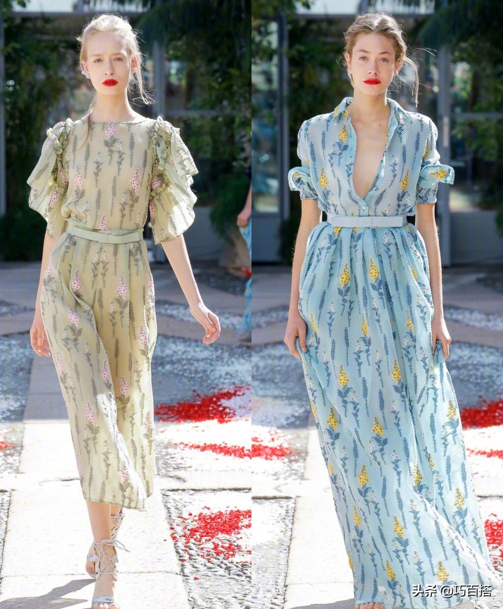 碎花裙如何穿得惊艳好看,碎花裙这样穿气质又温柔