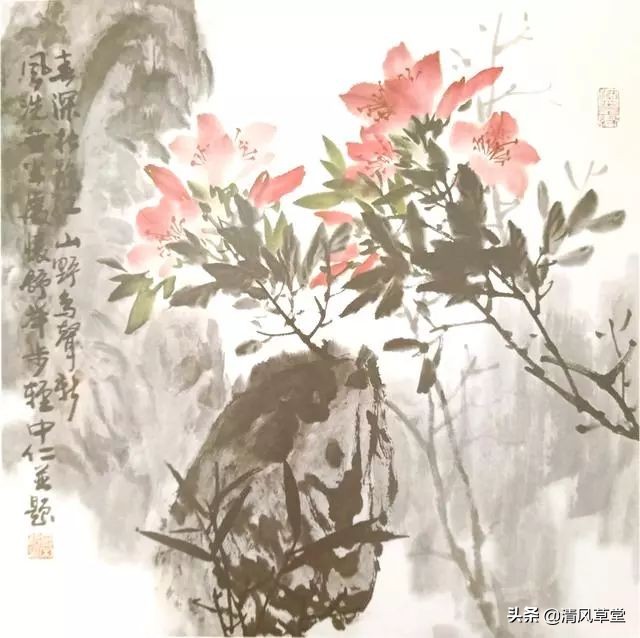 少儿国画花卉画法视频,各种花卉的100种画法
