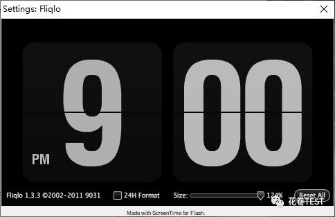 桌面时钟网红爆款,翻页时钟桌面