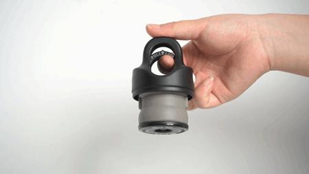 单手开盖的黑科技保温杯,保温杯智能杯一键开盖