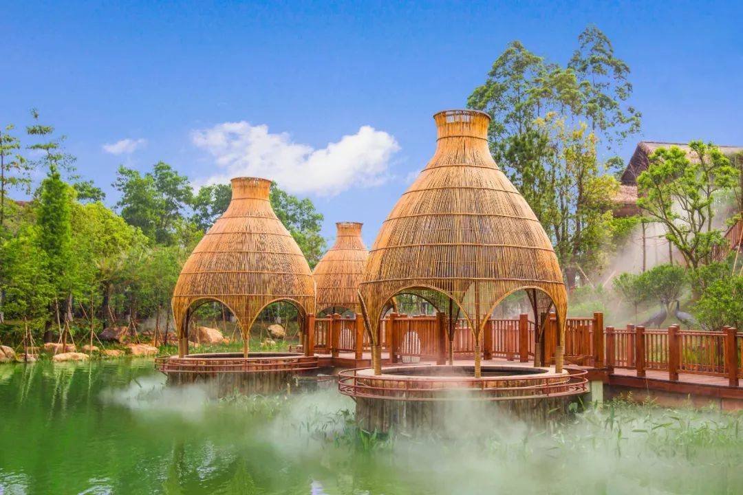 1.5h车程，过个有氧假期，鹭湖岭南花园山景房+半山温泉2人仅398