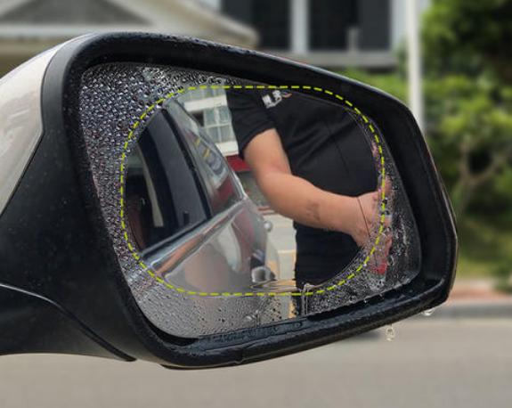 雨天后视镜看不清去除小妙招,后视镜雾气重怎么去除