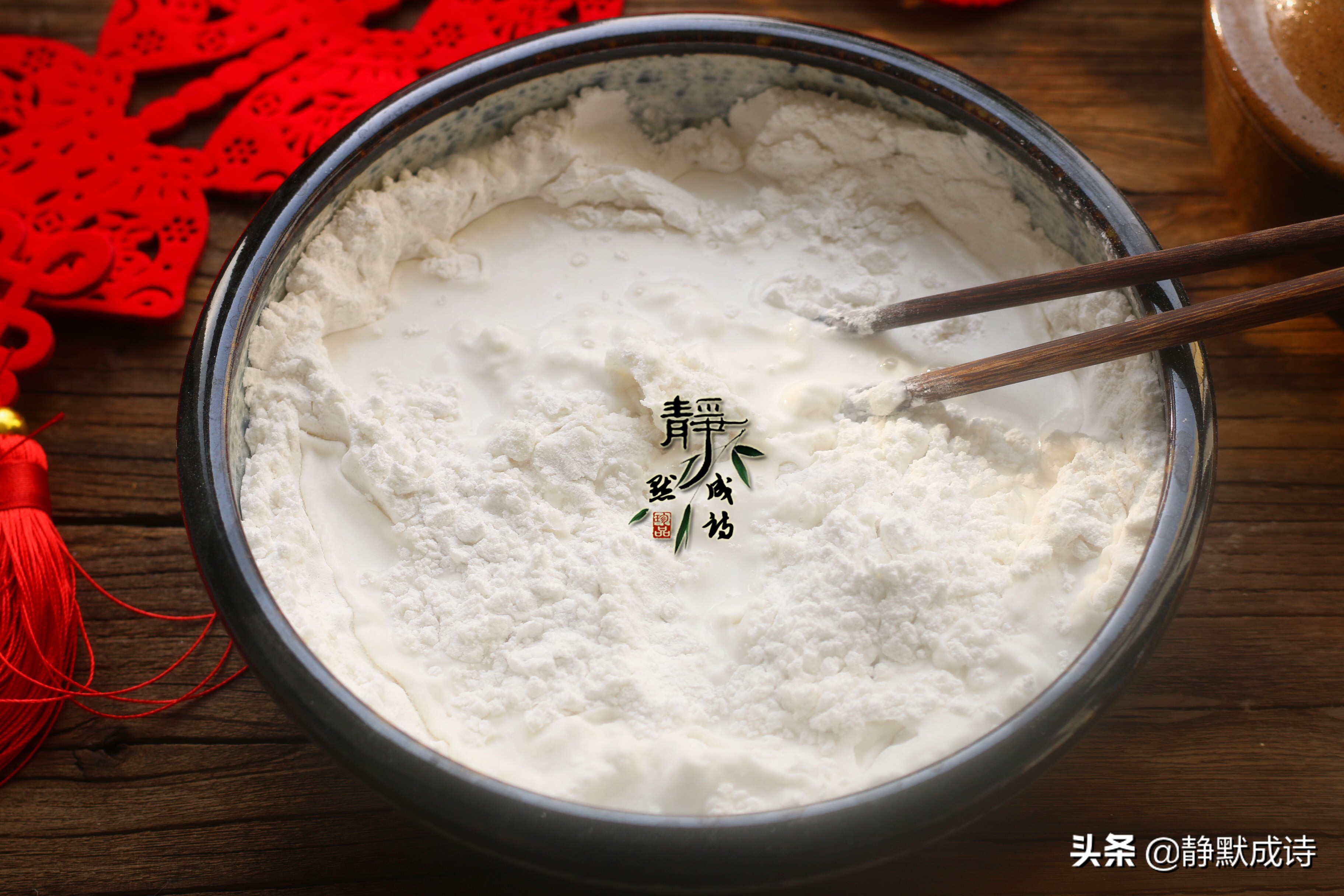 糯米粉自制年糕的家常做法,糯米粉做年糕的最简单做法