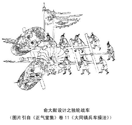 “神铳内藏，交阵始发”，论景泰朝后的明代战车发展