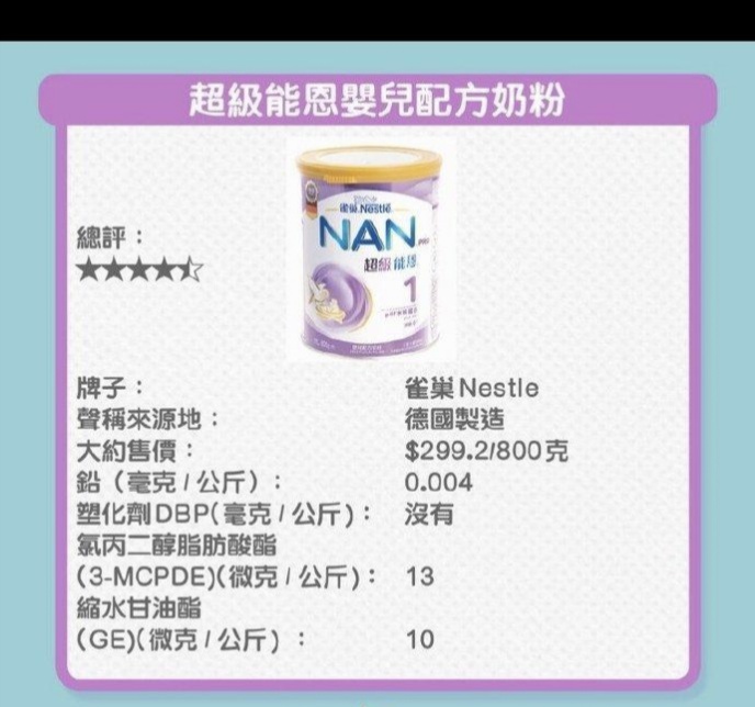 香港测出哪几款奶粉有致癌物质,香港测9款奶粉有致癌物质