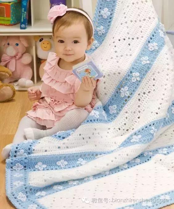 各种毛线毯的编织教程,手工毛线毯编织