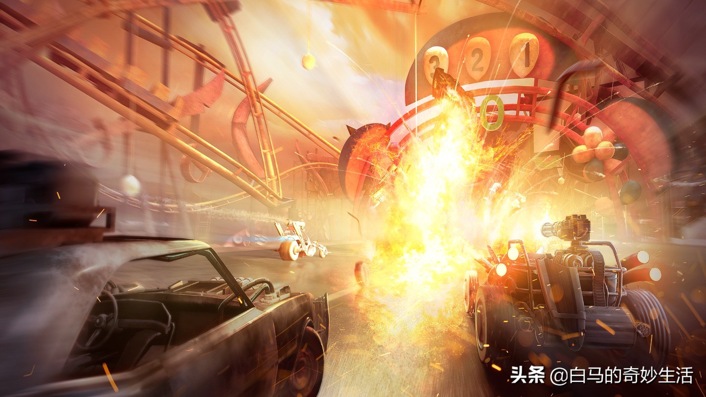 vr游戏疯狂的赛车,死亡飞车vr