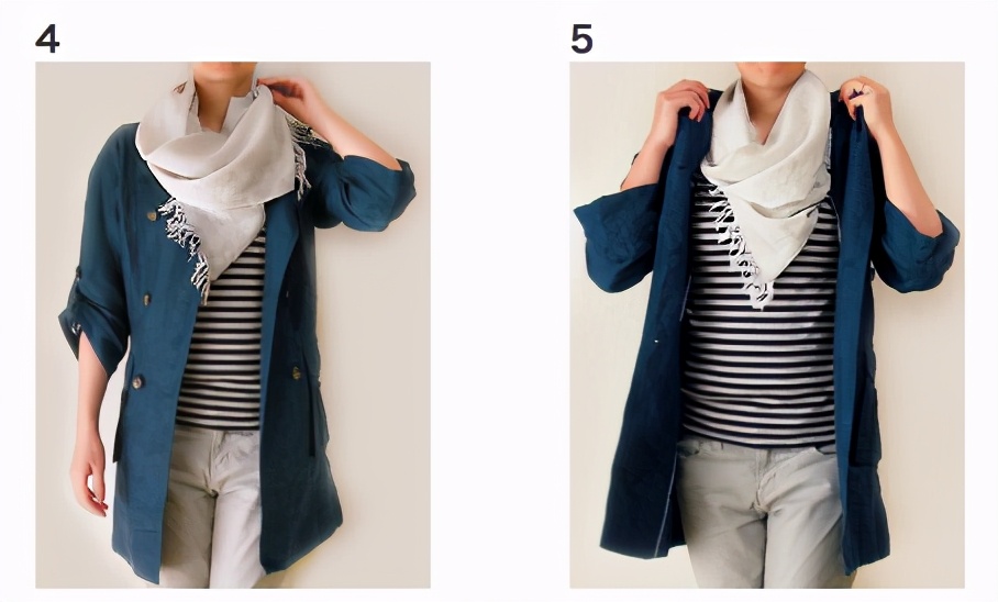 跟上流行必学的15种秋冬围巾系法！天天系出不一样的围巾