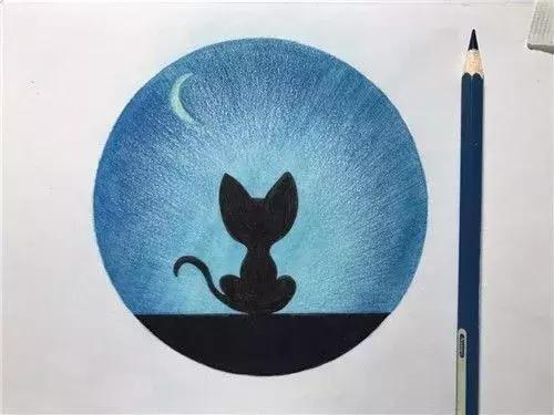 彩铅怎么画太空球过程,圣诞节水晶球怎么画彩铅