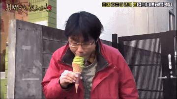 日本吃了就会喷的抹茶冰淇淋,日本抹茶冰淇淋呛嘴