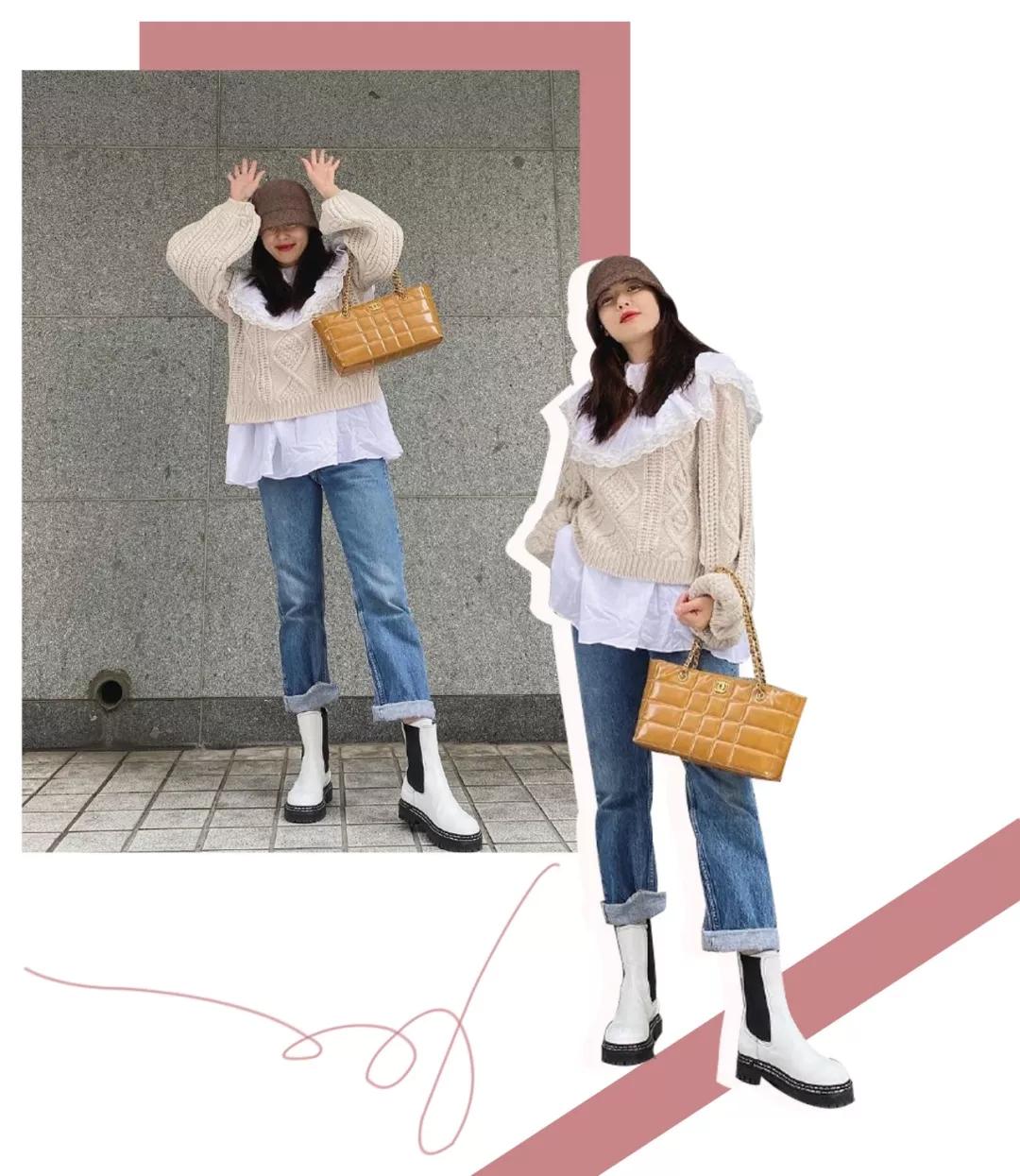 毛衣内搭的5种方法,这样穿保暖又时髦