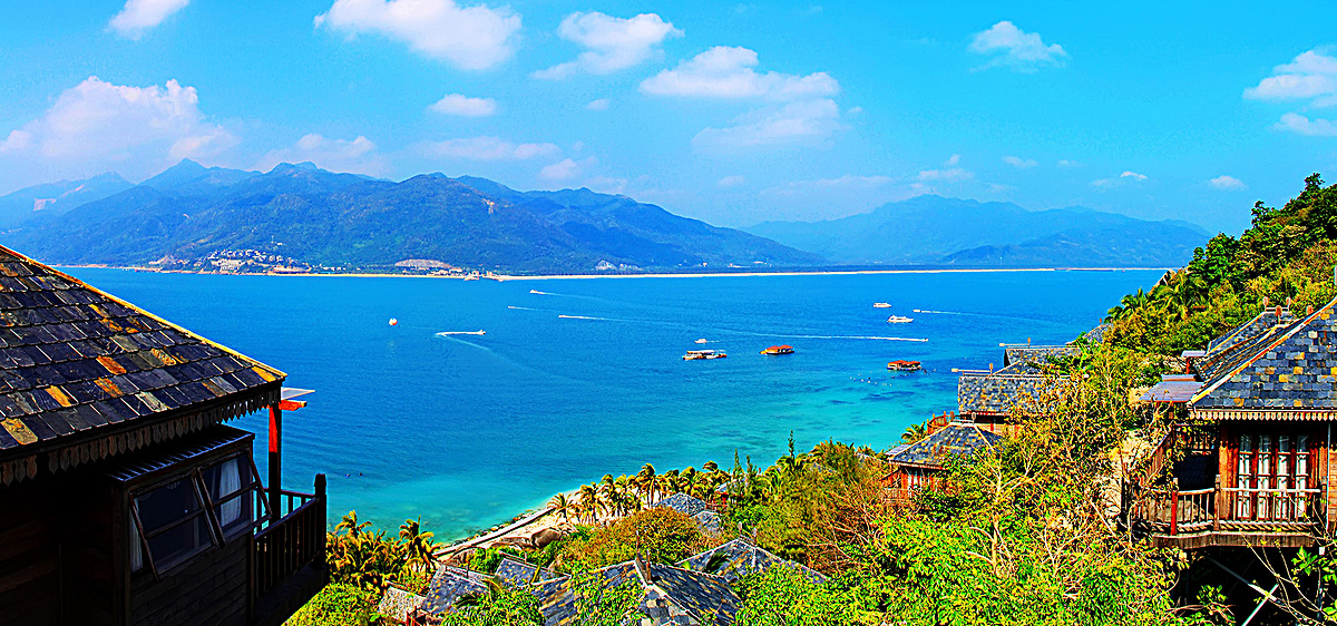 三亚好美丽的地方,三亚的大海真的很心旷神怡