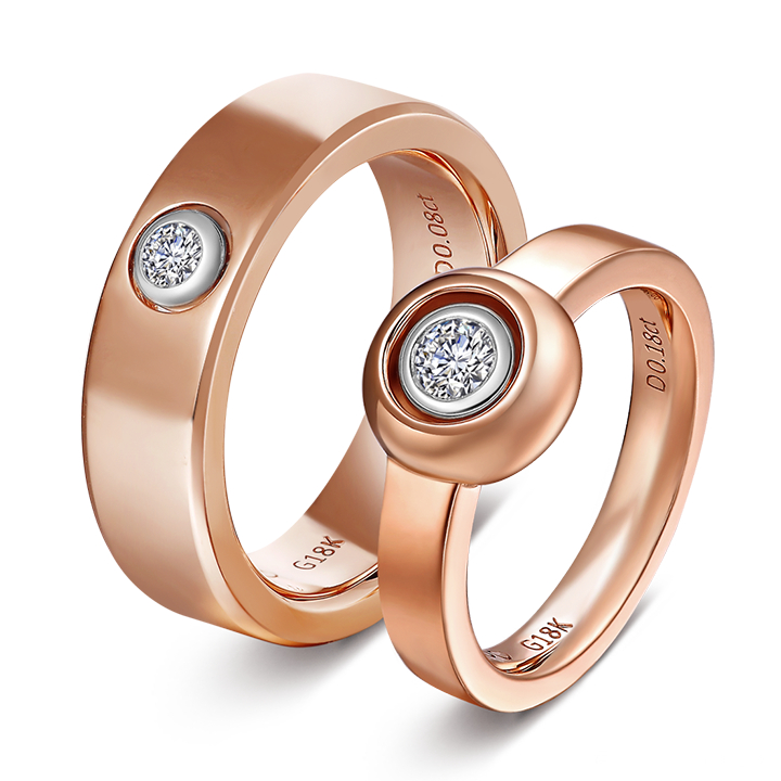 对戒ido铂金,ido结婚对戒推荐