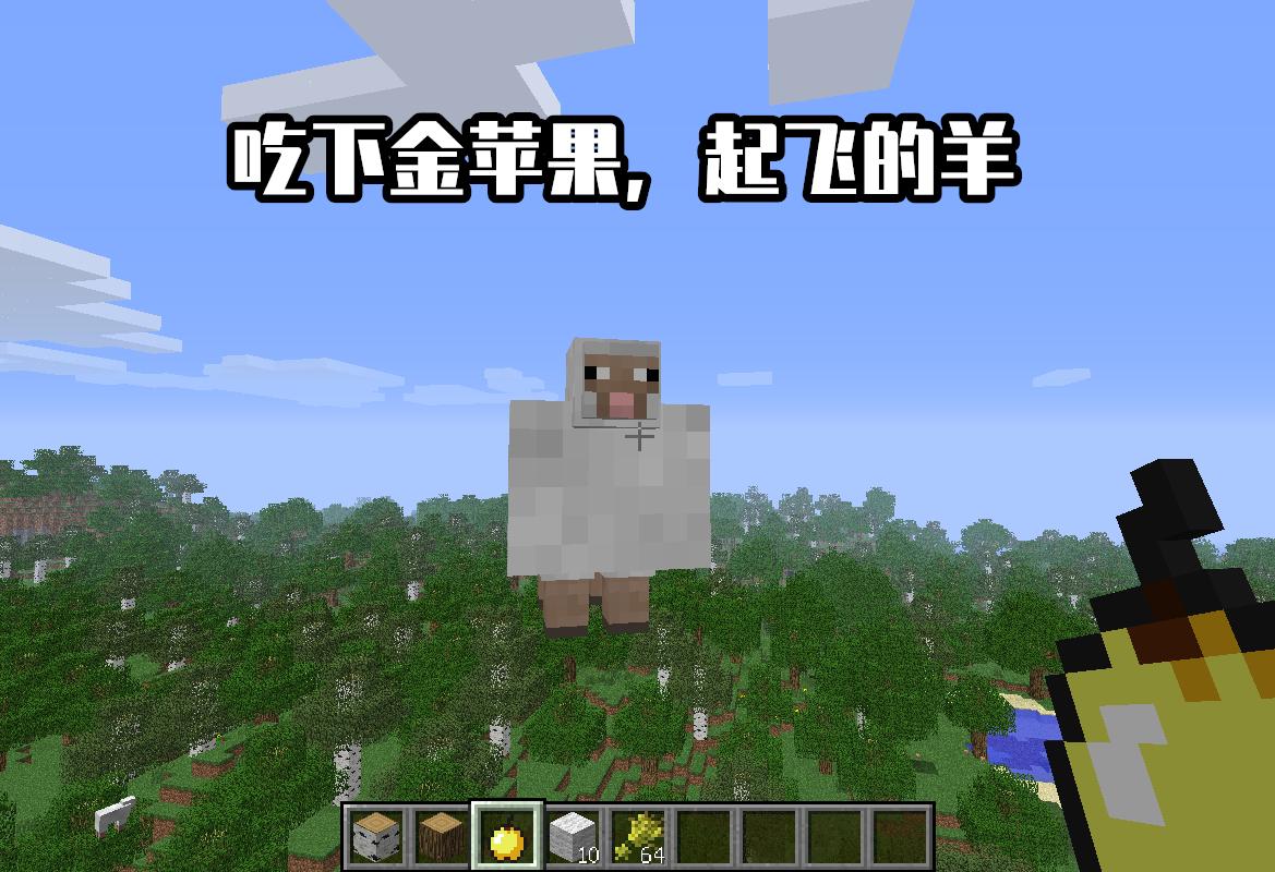 我的世界会飞,我的世界九大隐藏怪物死亡蠕虫