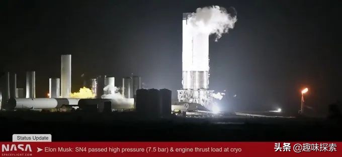 星际飞船测试全过程,星际飞船space15几点发射