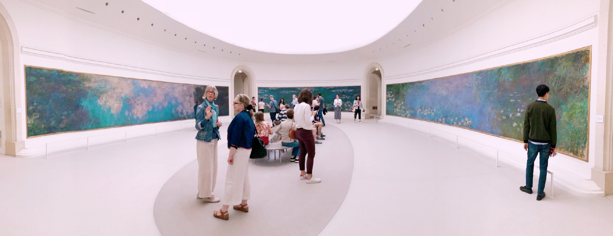 莫奈睡莲永恒之美,8幅巨型睡莲莫奈作品欣赏