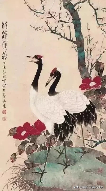 花鸟画的基本技法,花鸟画里一般画什么鸟
