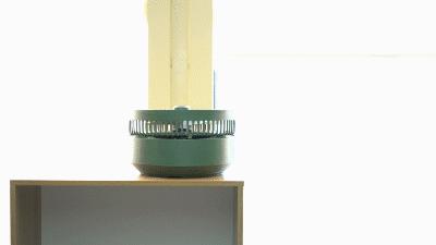 静音无叶风扇带加湿器,风扇小型静音可充电折叠