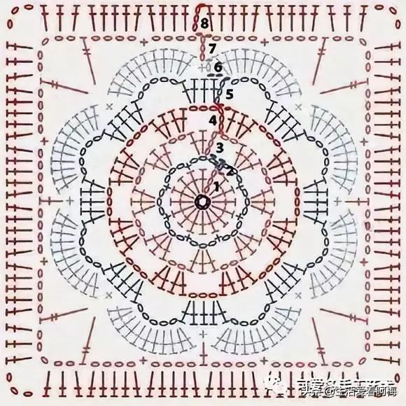 独一无二的抱枕套钩织教程,枕头套毛线钩织教程视频