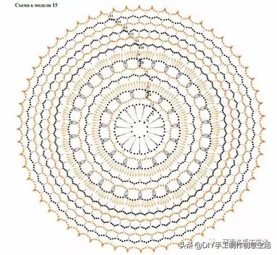 钩餐桌垫,钩餐桌垫视频教程