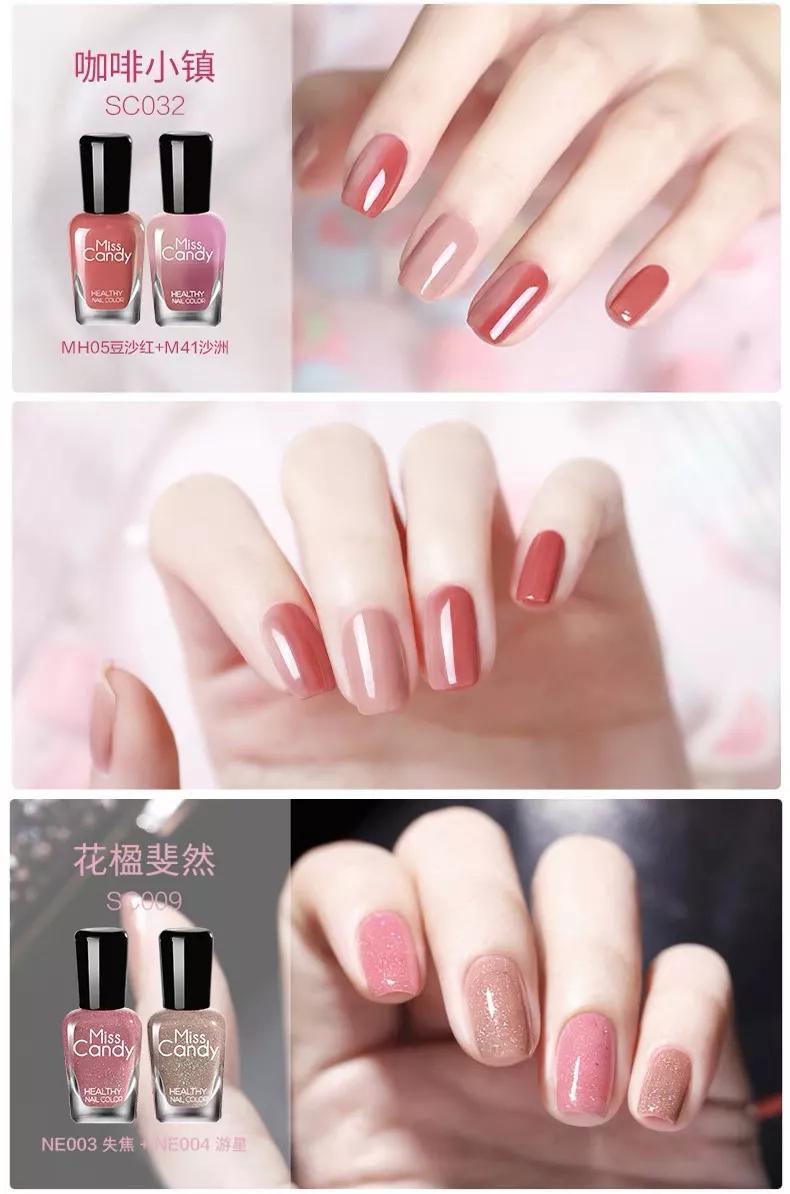 美甲ins风高级感秋冬长款深色磨砂,2023美甲高级感秋冬新款显白单色