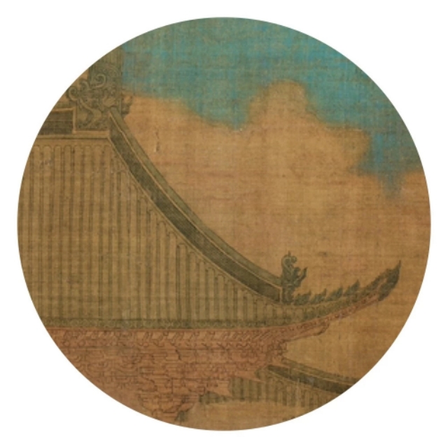 宋代名画瑞鹤图,宋徽宗瑞鹤图挂画