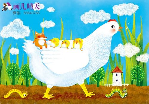 唯美插画壁纸动物,简单又漂亮的动物插画